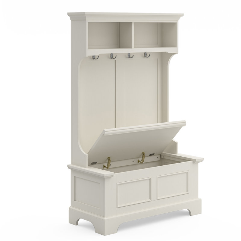 Three Posts™ Patricia 40'' Wide Hall Tree with Bench & Reviews Wayfair